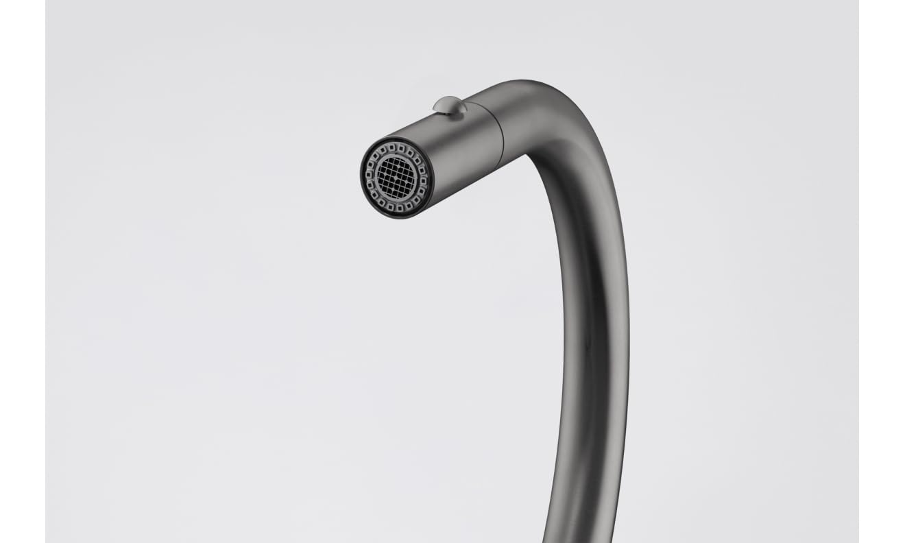 Franke 115.0711.555, Grifo de cocina Mythos Masterpiece pull-out spray, Anthracite
