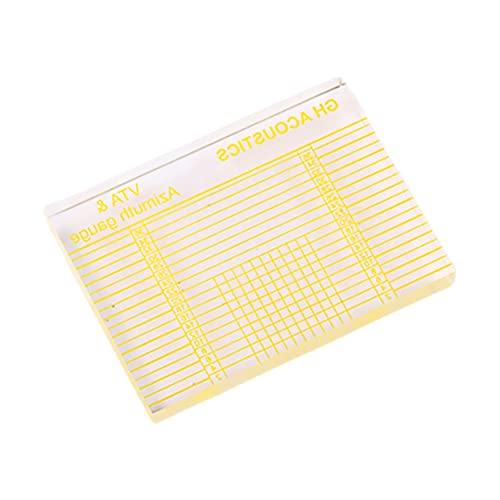 CIYODO Turntable Protractor Alignment Block Azimuth Gauge for Record Player Elevation