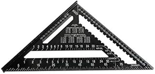 Big Horn 19579 Rafter Angle Square, 12 Inch, Aluminum