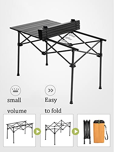 Table de camping pliante table de pique-nique portable grise - 6
