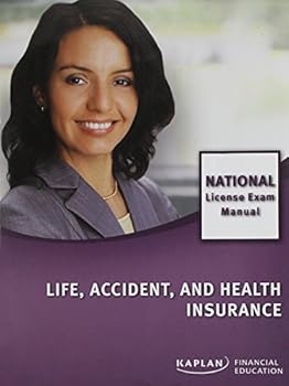 Paperback Life, Accident, and Health Insurance National License Exam Manual by Inc. Kaplan (2009-05-04) Book