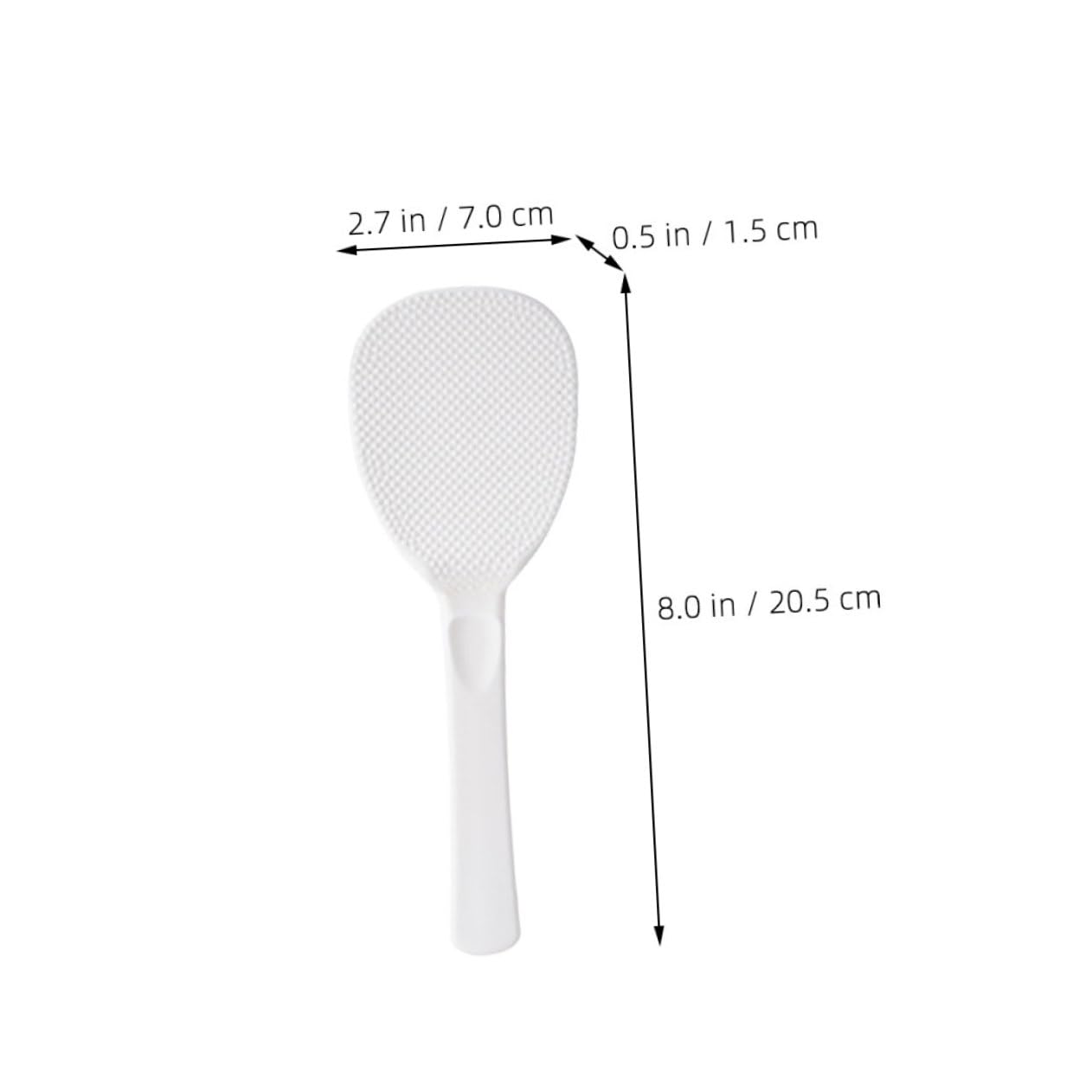 FUNOMOCYA Compact Rice Paddle Nonstick Kitchen Utensil for Effortless Serving and Cooking Material for Home and Restaurants Elegant Design for Stylish Kitchens