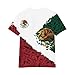 FAYBA Boys Aztec Mexican Shirts Boys Short Sleeves Mexico Shirt Mexico Jersey for Children's Tops
