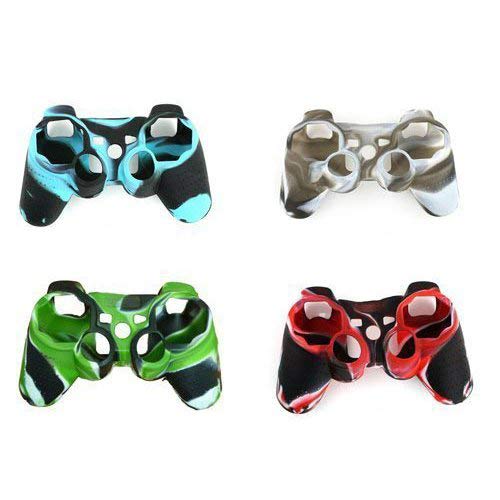 UUShop 4 Pcs of Silicon Protective Skin Case Cover for Sony Playstation 3 PS3 Remote Controller