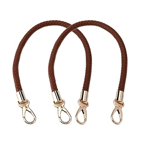 MY MIRONEY 2PCS Brown Handbag Shoulder Strap Replacement, 23.62" Long