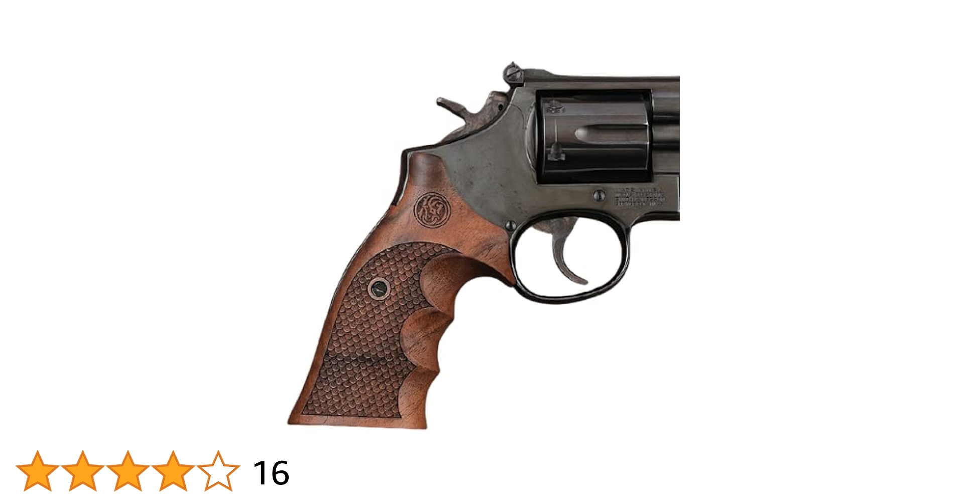 Amazon.com : S&W K/L Frame Round Butt Grips Turkish Walnut