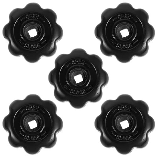 SOESFOUFU 10pcs Gas Valve Wheel Handle: Non-Slip Cylinder Control Knob Aluminum Replacement Handwheel for Industrial Anti Slip Secure Grip