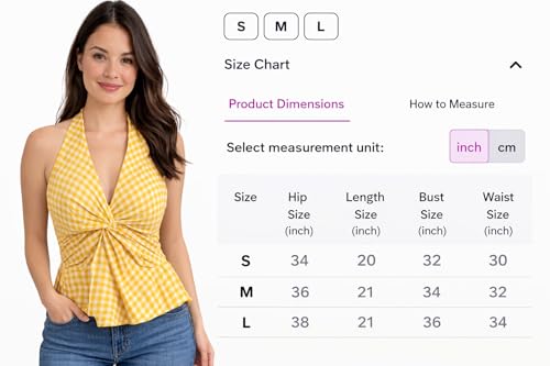 Image of Muhib Women's Halter Neck Sleeveless Cotton Top | Black & White Gingham Check Twist Front Summer Top | Stylish Casual Crop Blouse for Women