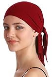 pañuelo rojo cabeza significado Talla unica. Lavado a mano Deresina Headwear Bandana, unisex, Borgona