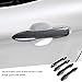 DLOVEG Car Door Handle Cover Protector Compatible for 2018-2023 2024 2025 Toyota Camry Accessories Compatible for Toyota Corolla Venza 2025 2024 2023 2022-2020 (with 2 Smart Key Holes, Carbon Fiber)