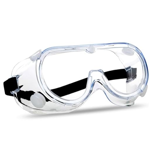 Anti-Fog Wide-Vision Protective Safety Goggles for Labs