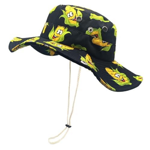Image of Wide Brim Bucket Hat for Women Girl Men Boy