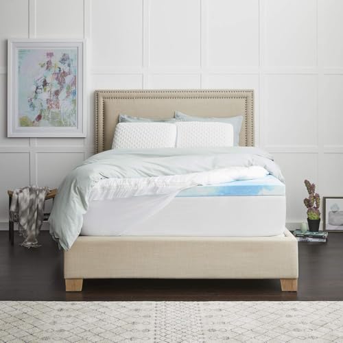 SealyChill™ Gel + Comfort Memory Foam Mattress Topper, Queen