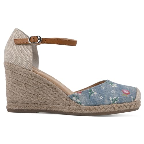 Image of WHITE MOUNTAIN Women's Mamba Espadrille Wedge Sandal