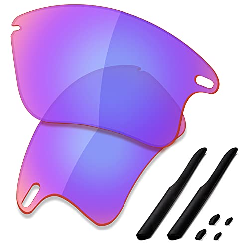 Image of SAUCER Premium Replacement Lenses & Rubber Kits for Oakley Fast Jacket XL OO9156 | Fast Jacket XL Low Bridge Fit Sunglasses