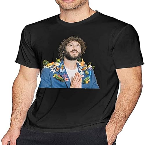 Photo de Lil Dicky Mens T-Shirt Casual Cotton Unisex Black Tees Tops XXL