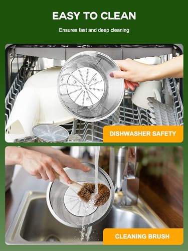 Loilat Juicer Machine, 500W Juicer With 3 Inch Wide Mouth For Whole Fruits And Veg, Centrifugal Juice Extractor With 3-Speed Setting, Easy To Clean thumb #6