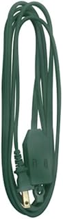 Master Electrician 09453ME 12-Feet Vinyl Cube Tap Extension Cord, Green