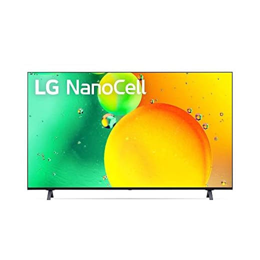 2022 Smart TV LG 55" 4K NanoCell 55NANO75 3x HDMI 2.0 Nvidia GEFORCE NOW ThinQAI Smart Magic Google Alexa