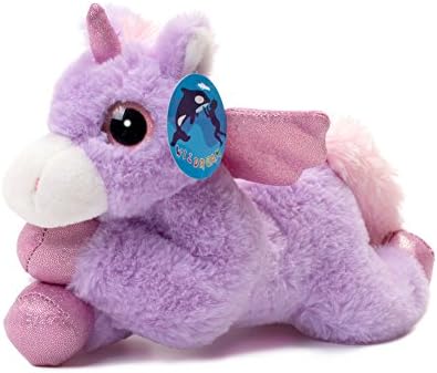 big purple unicorn stuffed animal