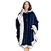 Produktbild QKFON Übergroße Decke Sweatshirt, Angel Wrap Kapuzen Decke Sherpa Futter Poncho Decke Wrap mit warmem Fleece Sherpa Plüsch Weich Tragbar Überwurf Cape für Frauen