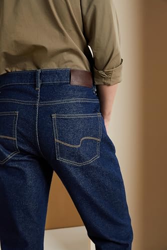 Image of Symbol Premium Men's Cotton Stretch Jeans (Regular Fit)