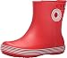 crocs Women's Jaunt Stripes Shorty Rain Boot