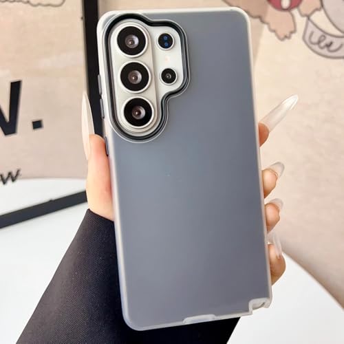 Coque silicone liquide antichoc Samsung S26 ultra-mince et colorée