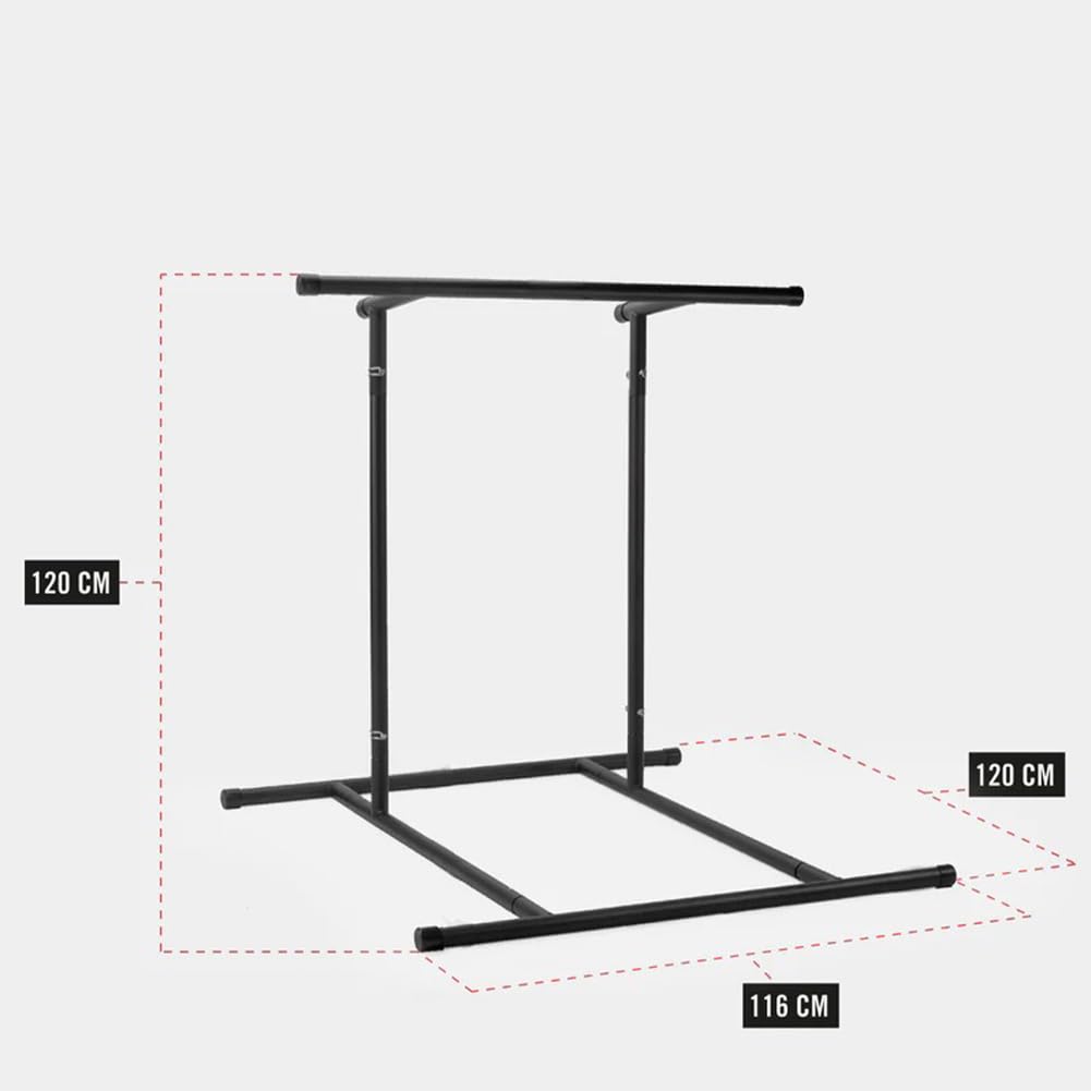BAKAJI Sbarre per Trazioni Modulabili per Fitness, Power Tower Pull Up Mate Calisthenics con Borsa Trasporto, Torre da Componibile da Allenamento Personalizzabile, Flessioni, Addominali, Dip Station