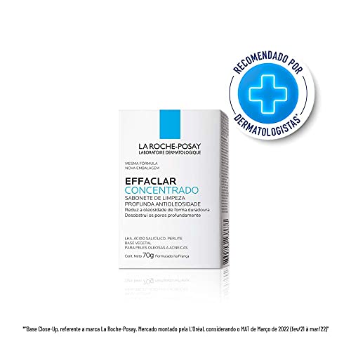 Effaclar Sabonete Concentrado 70G, La Roche-Posay