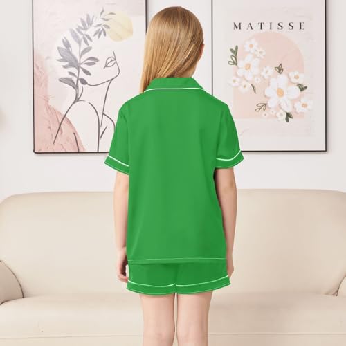 ODAWA 2 Piece Nightwear Mint Short Sleeve Top with Shorts 5-6Y3