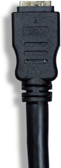 Cablelera HDMI Male/Female with Ethernet, 25' 24AWG, Black Color (ZC55A2MF-25)