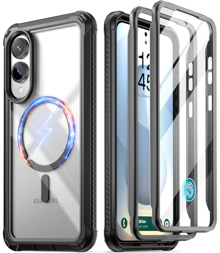 Coque intégrale Galaxy S25 Edge 5G avec protection écran rigide et dos transparent