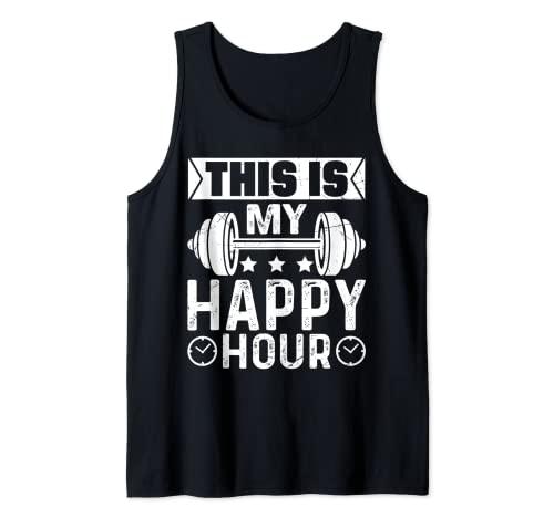 This Is My Happy Hour Gym Workout Tank Top