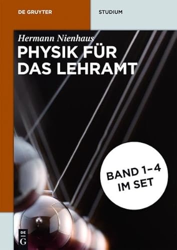 Preisvergleich Produktbild Set Physik für das Lehramt (De Gruyter Studium)