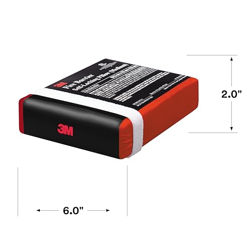 Image of 3M Fire Barrier Pillows FB269, Medium Size, Self-Contained, Intumescent, Re-enterable, Re-Useable, 2 in x 6 in x 9 in, Case of 16