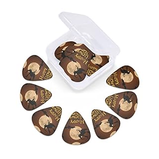 Médiators de guitare 12-Pack Médiators de guitare volante de sorcière d’Halloween pour guitare électrique Guitare… - Les Beatles, Paul McCartney, John Lennon, RIngo Starr, George Harrison Médiators de guitare 12-Pack Médiators de guitare volante de sorcière d'Halloween pour guitare électrique Guitare… – Image 5