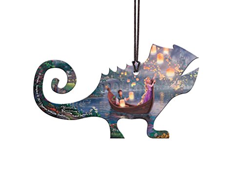 Trend Setters Disney Tangled Pascal Shaped Hanging Acrylic Print Accessory - Thomas Kinkade Art