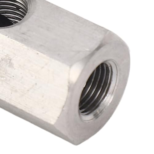 Universal M10x1,0 Öldrucksensor T-Adapter Turbo Versorgungsleitung Manometer Edelstahl