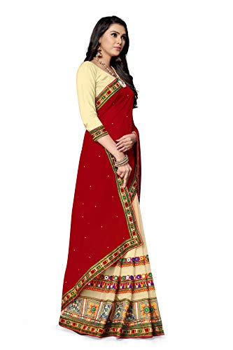 Image of SERONA FABRICS Ethnic Saree (or) Sari for Women, Ideal for Wedding, Party, Festive & Daily Wear