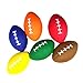 Amosfun 6pcs Balles de Mousse Ballon de Rugby Ballon de Football Peitits Ballons Jouet pour Bebe Enfant Animaux Couleur Aléatoire