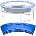 NONMON Cubierta de Borde de Trampolín, 244 cm Cojín de Seguridad Resistente a Rayos UV, Almohadilla de Repuesto Protección para Camas Elásticas, Azul