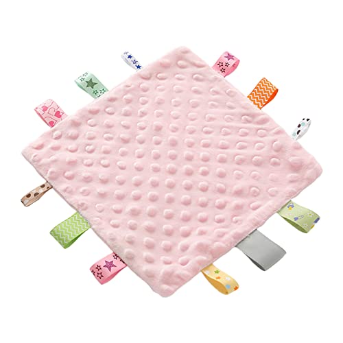 Baby Appease Towel Soft Soother Teether Infants Comfort Sleeping Nursing Cuddling Square Sensory Security Blanket