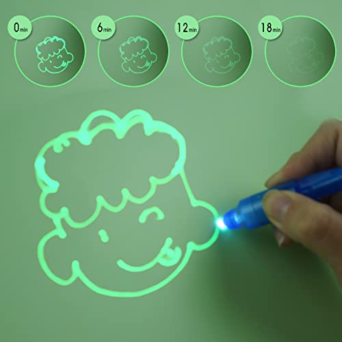 Light Drawing Board For Kids A3 And A5, Toheto Painting Writing Pad Educational Toys With Magic Pens For Toddlers Girls Boys For Christmas & Birthday #TOP3