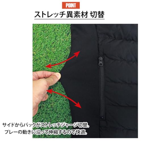 TopIsm メンズダウンベスト ライトグレー L