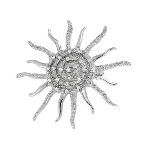 Stylish Sunflowers Brooch With Sturdy Alloy Designs For Everyday Wear And Special Occasions Sunflower Brooch For Women