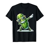 Dabbing Pickle Cucumber Funny Pickle T-Shirt