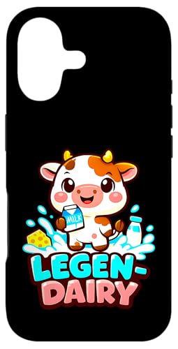 LegenDairy Cute Cow Milk Joke Legen-Dairy Legendary Case for iPhone 17