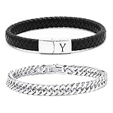 【Große Geschenke】-Unsere Männer Armbänder können ein großes Geschenk für Ihre Familie, Liebhaber, Freunde oder Kollegen auf Geburtstag, Weihnachten, Vatertag, Erntedankfest, Valentinstag, Hochzeit, Jahrestage, Zeremonie oder andere Feiertage sein.