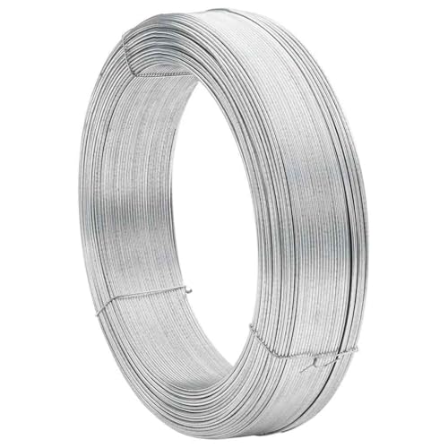 Fil de liaison de clôture 250m en acier galvanisé 2,5mm pour montage et réparation